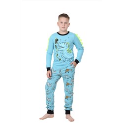Пижама детская "Rex" для мальчиков 1545-К (Голубой)