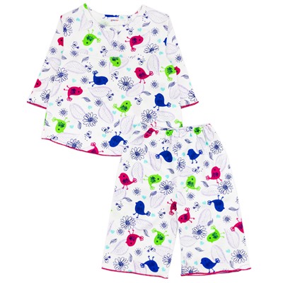 Пижама кулирка 0042100102 для девочки