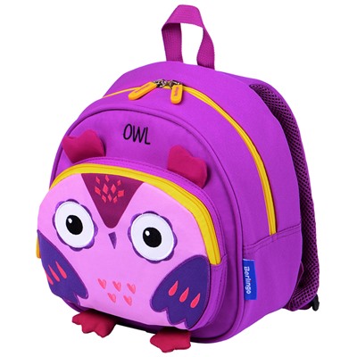 Рюкзак Berlingo Mini kids "Wise owl" 27*23*10см, 1 отделение, 1 карман, уплотненная спинка