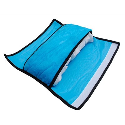 Подушка-накладка на ремень безопасности, синяя