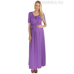 Платье для беременных и кормящих Фабиана (фиолетовое)