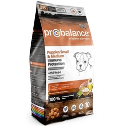 ProBalance | 10 кг | Immuno Puppies Small&Medium Корм сухой для щенков малых и средних пород