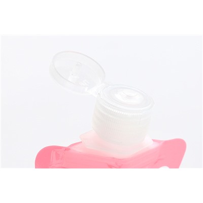 Портативный силиконовый диспенсер для мыла, лосьона или антисептика