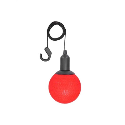 Подвесная лампа с крючком Led Cotton Ball Lamp, Акция! Красный