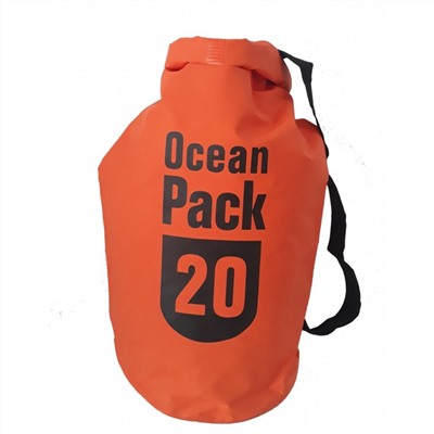 Водонепроницаемая сумка-мешок Ocean Pack, 20 L, Акция! Красный