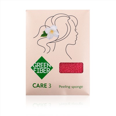 Green Fiber CARE 3, Спонж для пилинга
