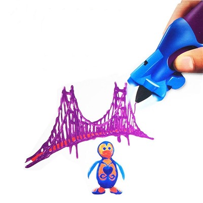 3D ручка Creative Drawing Pen, Акция! Фиолетовый