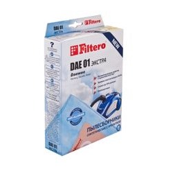 Filtero DAE 01 (4) ЭКСТРА, пылесборники