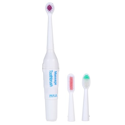 Электрическая зубная щётка 3 в 1 Massage Toothbrush, Акция! Зелёный