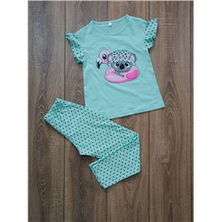 Пижама детская "ПД-97" панама/брюки, трикотаж (арт. ПД-97)