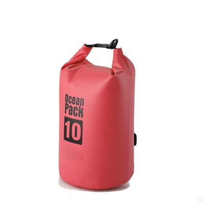 Водонепроницаемая сумка-мешок Ocean Pack, 10 L, Акция! Красный