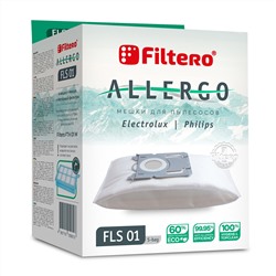 Filtero FLS 01 (S-bag) (4) Allergo, пылесборники