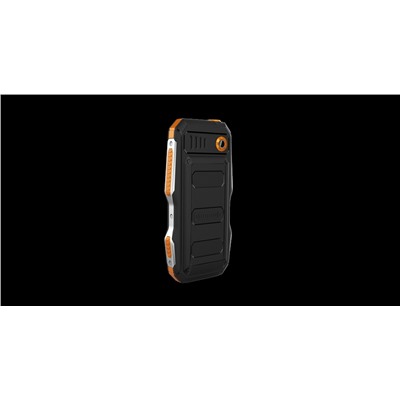 Мобильный телефон Olmio X04 (черный-оранжевый)