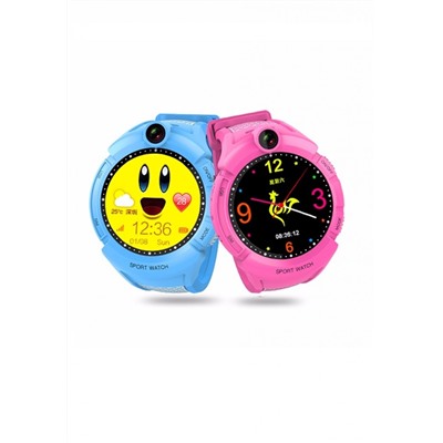 Умные детские часы Smart Baby Watch Q610, Акция! Синий