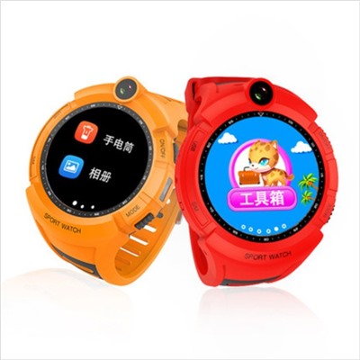 Умные детские часы Smart Baby Watch Q610, Акция! Оранжевый