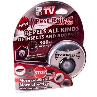 Ультразвуковой отпугиватель грызунов и насекомых Pest Reject Pro, Акция!