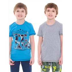 Футболка для мальчиков арт 11482 (комплект из двух футболок)