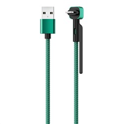 Кабель STAND, USB 2.0 -  8-pin , 1.2м, 2.1A, OLMIO