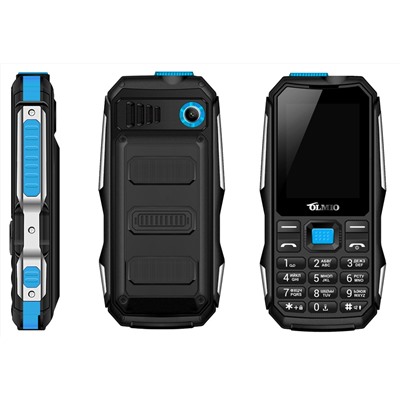 Мобильный телефон Olmio X04 (черный-синий)