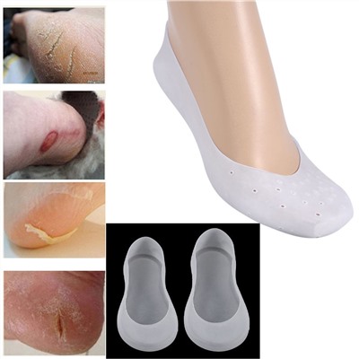 Силиконовые носочки Anti-Crack Silicone Socks, Акция! L (38-41)