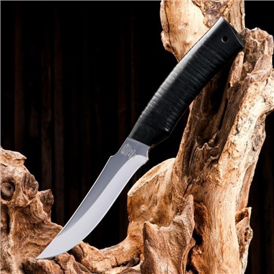 Нож охотничий «Баскардия» Н27, ст. ЭИ107, рукоять текстолит, кожа, 25 см