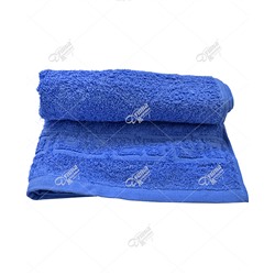 Синее полотенце для спорта и фитнеса