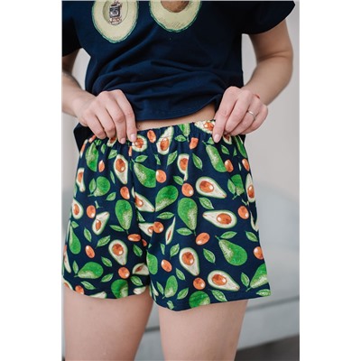 Неженка, Женская пижама с принтом авокадо