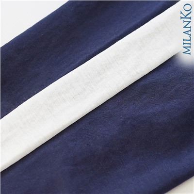 Лёгкие  спортивные брюки MilanKo BS-0402 Тёмно-синие/100