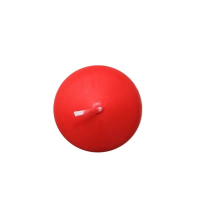 Свеча-столбик 60x170 мм, цвет красный