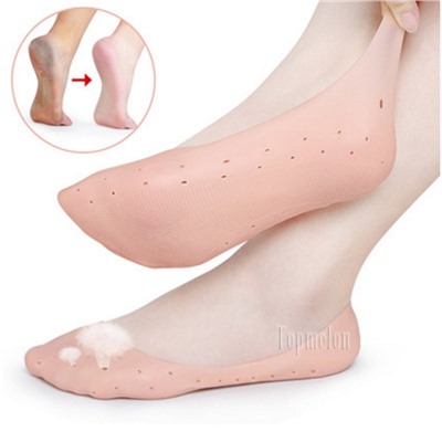 Силиконовые носочки Anti-Crack Silicone Socks, Акция! L (38-41)