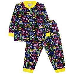 Пижама футер 2х нитка петля 0032300701 для девочки