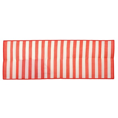 Пляжный коврик с ручками для переноски, 150х170 см, Акция! Красный
