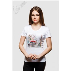 Женская футболка с принтом Модель 145/3