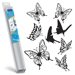 Декоративная наклейка на холодильник «Бабочки»