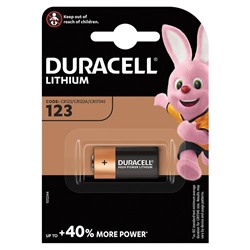 Батарейка Duracell 123A литиевая