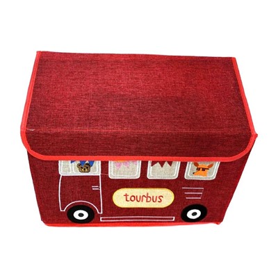 Складной короб  для хранения игрушек Домик, 42×32×34 см, Акция! Жёлтый