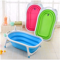Детская складная ванна Folding Baby Bathtub, Акция! Зелёный