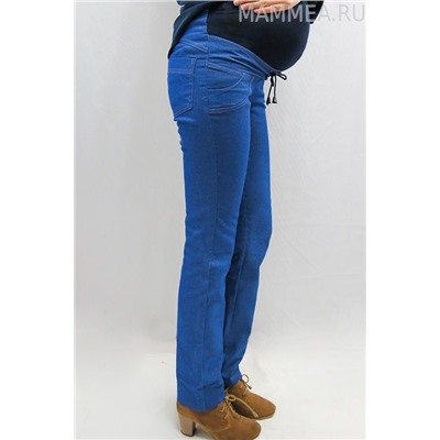 Брюки "Аманда" для беременных синий джинс, размер 42