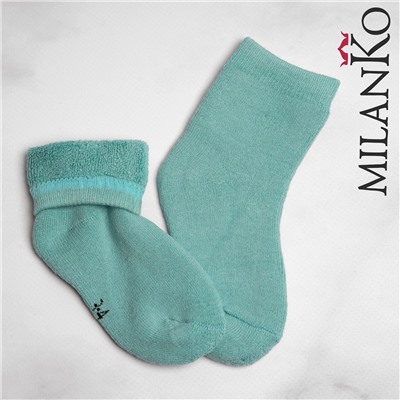 Детские носки махровые MilanKo IN-096 MIX 3/4-5 лет