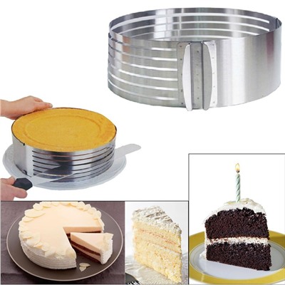 Форма-слайсер для нарезки коржей Cake Slicing Tool, Акция! 9-12 см