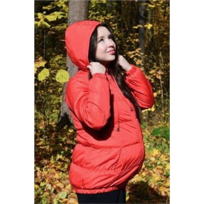 Куртка для беременных демисезонная В-903 К цвет: красный