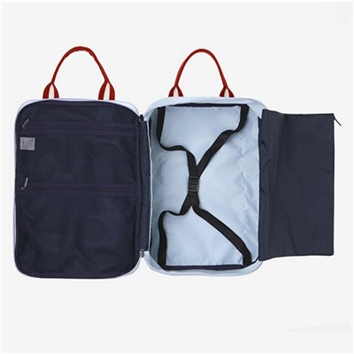 Компактная вместительная сумка для путешествий с плечевым ремнём, 28х13х36 см, Акция! Серый