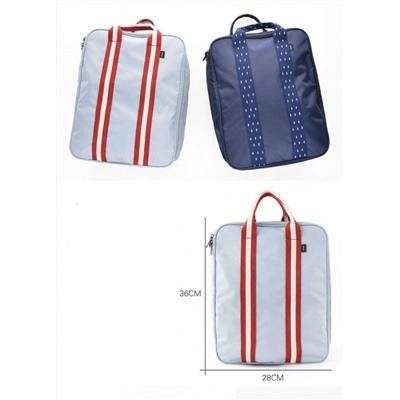 Компактная вместительная сумка для путешествий с плечевым ремнём, 28х13х36 см, Акция! Синий