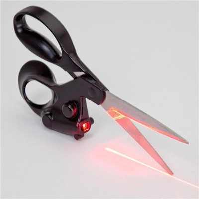 Ножницы с лазерным указателем Laser Scissors, Акция!