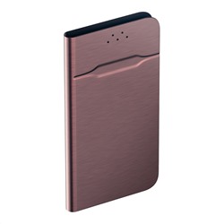 Чехол-книжка универсальный для смартфонов р.L, 5.5"-6.5", бордовый