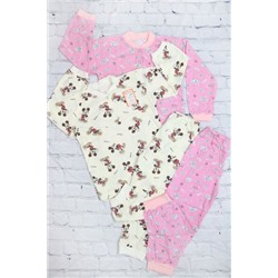 Пижама кулирка (толстовка + штаны) для девочки