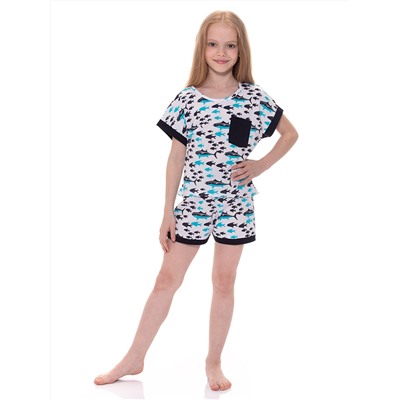 Пижама для девочек арт 11462