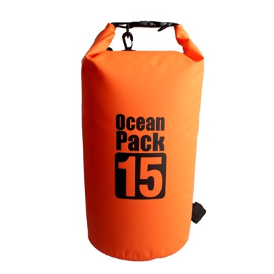 Водонепроницаемая сумка-мешок Ocean Pack, 15 L, Акция! Красный