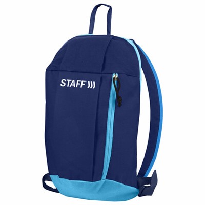 Рюкзак STAFF "AIR" компактный, синий с розовыми деталями, 40х23х16 см, 226374