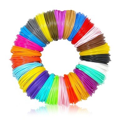 Набор пластика для 3D ручки 5 м, 40 цветов, Акция!